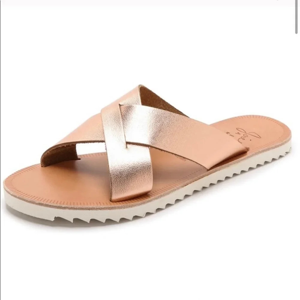 Joie San Remo Sandals in Rose‎ Gold 38